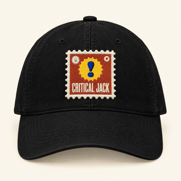 Critical Jack Hat Front view