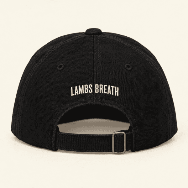 Lambs Breath Hat Back view
