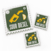 Sour D Stickers