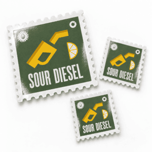 Sour D Stickers